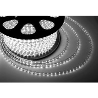 Rexant 142-105 LED лента 220В, 13*8 мм, IP67, SMD 5050, 60 LED/m БЕЛАЯ (6000 K), без устан.набора бухта 100 м