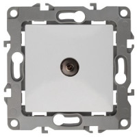 Эра Б0014705 12-3101-01 Розетка TV одиночная, Эра12, белый