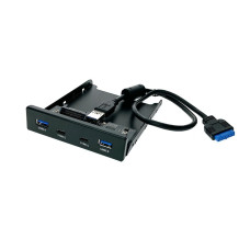 Espada EFL5001 Планка на переднюю панель 2 порта USB 3.1 type C и 2 порта USB 3.0, (45439)