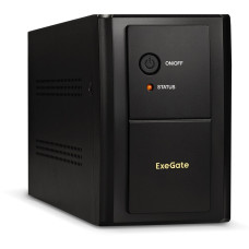 Exegate EP285499RUS ИБП ExeGate SpecialPro UNB-1500.LED.AVR.EURO.RJ <1500VA/950W, LED, AVR, 4 евророзетки, RJ45/11, Black>