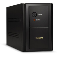 Exegate EP285508RUS ИБП ExeGate SpecialPro UNB-1600.LED.AVR.EURO.RJ <1600VA/950W, LED, AVR, 4 евророзетки, RJ45/11, Black>