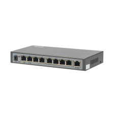 Falcon Eye FE-108E-POE 9 портов 10/100 Мбит/с (IEEE802.3u 100BaseTX) из них 8 c поддержкой PoE (IEEE802.3af) до 15,4Вт на порт (HI POE), Сумма