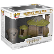 Подвижная фигурка Funko POP! Town: HP - Hagrid's Hut w/ Fang