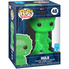 Фигурка Funko POP! Art Series Bobble Marvel Infinity Saga Hulk Green w/Case