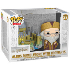 Фигурка Funko POP! Harry Potter: Anniversary: Альбус Дамблдор с замком Хогвартс