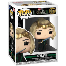 Подвижная фигурка Funko POP! Marvel: Сильвия - Локи (Loki - Sylvie w/ Cape) из сериала "Локи"