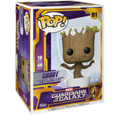 Фигурка Funko POP! Bobble Marvel Guardians Of The Galaxy Dancing Groot 18"