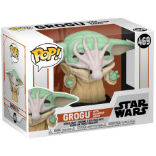 Фигурка Funko POP! Грогу с осьминогом на лице (Grogu with Chowder Squid (Exc))