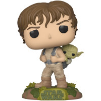 Подвижная фигурка Funko POP Star Wars: ESB- Training Luke with Yoda