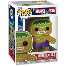 Фигурка Funko POP! Bobble Marvel Holiday Gingerbread Hulk