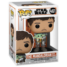 Фигурка Funko POP! Мандалорец с Грогу (Mandalorian with Grogu)