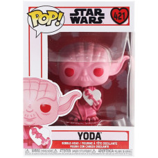 Подвижная фигурка Funko POP! Star Wars: Valentines- Yoda w/Heart