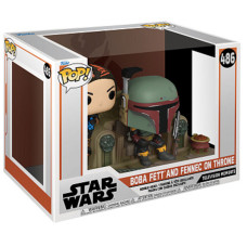 Подвижная фигурка Funko POP Moment: Mandalorian- Boba Fett & Fennec Shand