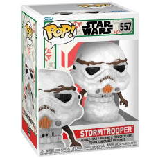 Фигурка Funko POP! Star Wars: Штурмовик в образе снеговика (Holiday - Stormtrooper (Snowman))