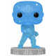 Фигурка Funko POP! Art Series Bobble Marvel Infinity Saga Captain America Blue w/Case