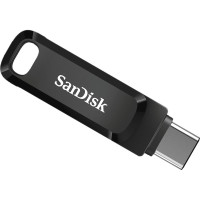 Флеш-диск 256Гб SanDisk Ultra Dual (SDDDC3-256G-G46) USB3.1/Type-C (OTG) Черный