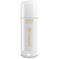 Флеш-диск 64Гб Transcend Jetflash 730 ( TS64GJF730 ) USB 3.0 Белый