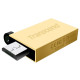Флеш-диск 16Гб Transcend Jetflash 380G ( TS16GJF380G ) USB 2.0/microUSB OTG Золотистый