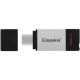 Флеш-диск USB 32Гб Kingston DataTraveler 80 ( DT80/32GB ) USB Type C Черный