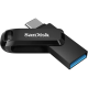 Флеш-диск 32Гб SanDisk Ultra Dual Drive Go ( SDDDC3-032G-G46 ) USB 3.0/Type C OTG Черный
