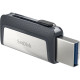 Флеш-диск 16Гб SanDisk Ultra Dual (SDDDC2-016G-G46) USB3.1/Type-C (OTG) Черный