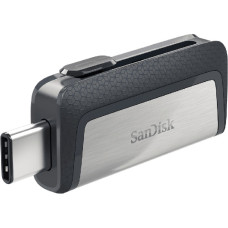 Флеш-диск 16Гб SanDisk Ultra Dual (SDDDC2-016G-G46) USB3.1/Type-C (OTG) Черный