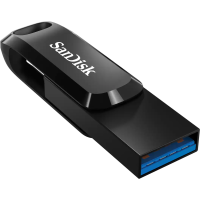 Флеш-диск 32Гб SanDisk Ultra Dual Drive Go ( SDDDC3-032G-G46 ) USB 3.0/Type C OTG Черный