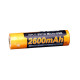 Аккумулятор Fenix 18650 ARB-L18-2600U