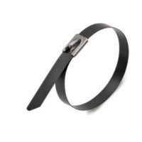Fortisflex 74931 Стяжки стальные с полимерным покрытием СКС-П (304) 4,6*200 (уп. 100 шт)
