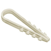 Fortisflex 56866 Дюбель-хомут(нейлон) ДХ 5-10 (б) (100шт.)
