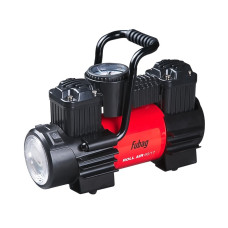 FUBAG Автомобильный компрессор Roll Air 60/17 [68641228] { 55-60 л/мин, 10 бар, 12 В, 2.7 кг, шнур 3м, шланг 1.3м, Уровень шума 87 дБ, набор аксессуаров 5 шт }