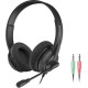 Гарнитура A4Tech HS-10 черная