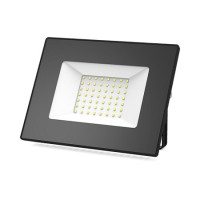 GAUSS 613100350P Прожектор светодиодный ДО-50Вт 4500 Лм 6500К IP65 200-240 В PROMO черный LED Elementary