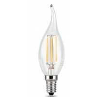 GAUSS 104801105 Светодиодная лампа LED Filament Свеча на ветру E14 5W 420lm 2700K 1/10/50