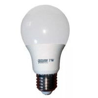 GAUSS 23217A Светодиодная лампа LED Elementary A60 7W E27 520lm 2700K 1/10/100 0