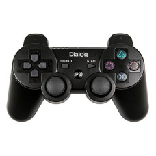 Dialog Gan-Kata GP-A16RF черный {Беспроводной геймпад, RF 2.4G, вибрация, 12 кнопок, PS3}