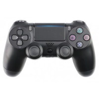 CBR CBG 960 Black, Игровой манипулятор для PS4 беспроводной (Bluetooth), PC/PS3 проводной (USB), 2 вибро-мотора, 2 аналоговых стика, D-pad, 14 кнопок, чёрный