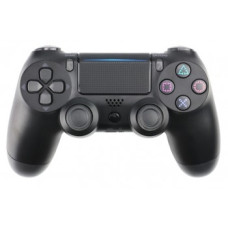 CBR CBG 960 Black, Игровой манипулятор для PS4 беспроводной (Bluetooth), PC/PS3 проводной (USB), 2 вибро-мотора, 2 аналоговых стика, D-pad, 14 кнопок, чёрный