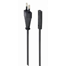 Cablexpert Кабель питания для ноутбуков, аудио/видео техники 1,8м, VDE, 2-pin, черный, пакет" (PC-184-VDE-1.8М)
