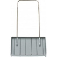 КУРС РОС Скрепер для уборки снега пластиковый, металлическая ручка 750x550x1230 мм [68135/100318]