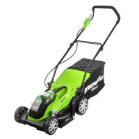 Greenworks Газонокосилка аккумуляторная G40LM35K2, {40V, 35 см, c 1хАКБ 2 А.ч и ЗУ} [2501907UA]