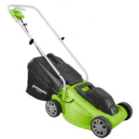 Greenworks Газонокосилка электрическая, GLM1232, {1200W, 33 см} [2502207]