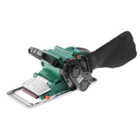 Hammer Flex LSM800B Ленточная шлифовальная машина [158564] {800Вт 120-290м/мин лента 75x457 мм, рамка, струбцины 2шт}