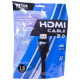 Кабель HDMI v2.0 1.8м Wize ( C-HM-HM-1.8M ) K-Lock темно-серый