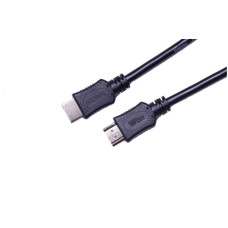 Кабель HDMI v2.0 1.8м Wize ( C-HM-HM-1.8M ) K-Lock темно-серый
