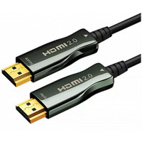 Кабель HDMI v2.0 30м Wize ( AOC-HM-HM-30M ) оптический черный