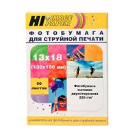 Hi-Black A211796 Фотобумага матовая двусторонняя, (Hi-Image Paper) 13x18 см, 220 г/м2, 50 л.