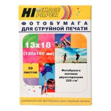 Hi-Black A211795 Фотобумага матовая двусторонняя, (Hi-Image Paper) 102x152 мм, 220 г/м2, 50 л.