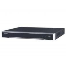 HIKVISION DS-7608NI-K2 8-ми канальный IP-видеорегистратор Видеовход: 8 каналов; аудиовход: двустороннее аудио 1 канал RCA; видеовыход: 1 VGA до 1080Р, 1 HDMI до 4К; аудиовыход: 1 канал RCA
