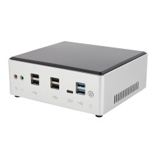 Hiper NUGi310110U платформа ПК/ Nettop HIPER NUG, Intel Core i3-10110U, 2* DDR4 SODIMM 2400MHz, UHD-графика Intel (DP + HDMI), 1*Type-C, 4*USB2.0, 4*USB3.0, 2*LAN, 1*2.5HDD, WiFi, VESA